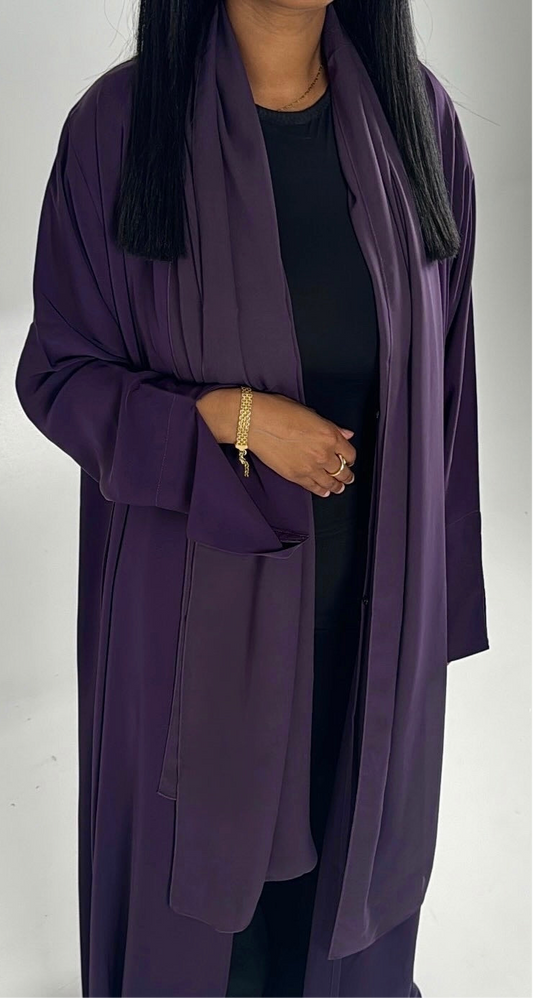 Abaya | Plum