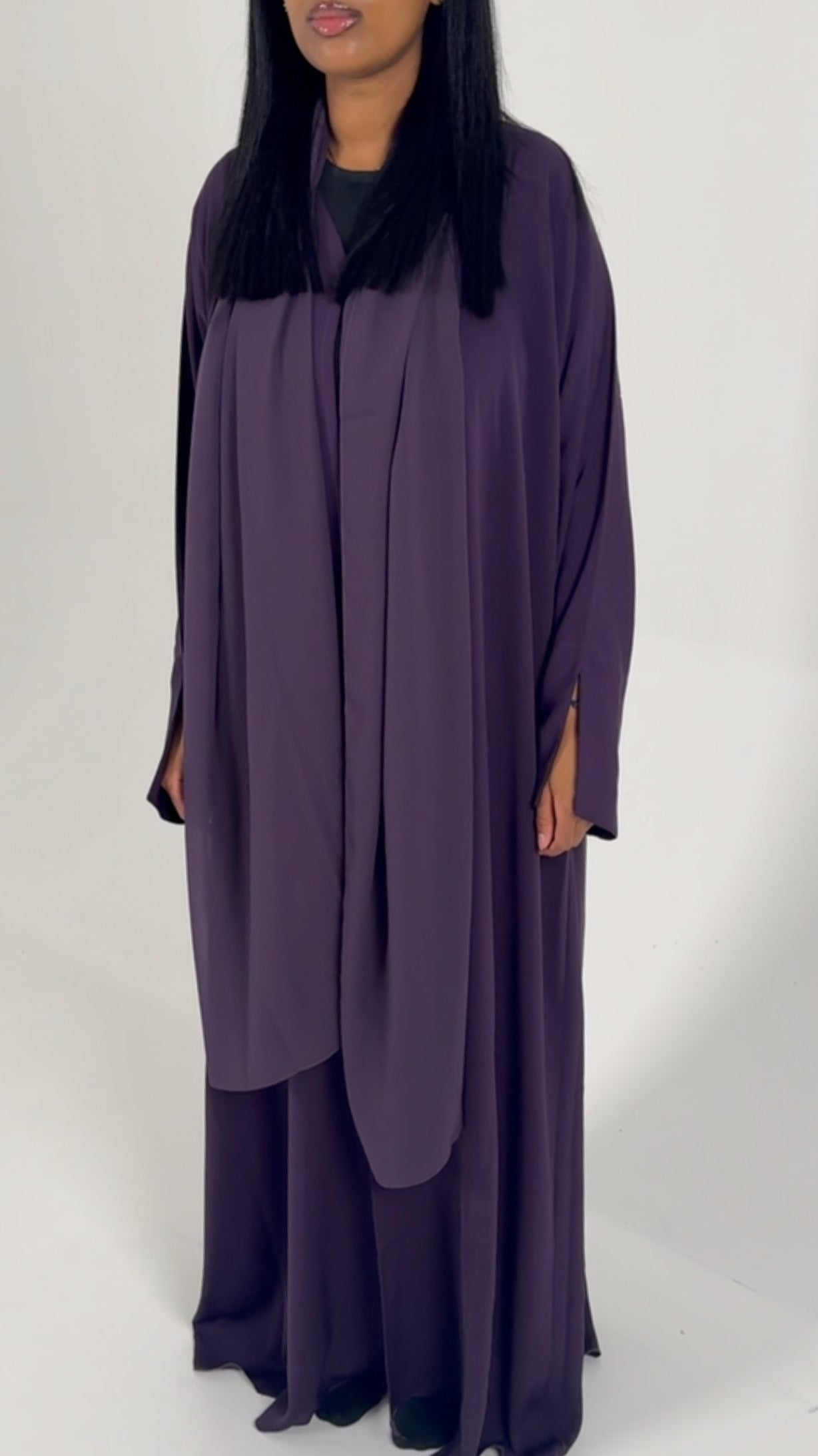Abaya | Plum